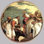 VERONESE (Paolo Caliari) The People of Myra Welcoming St. Nicholas Spain oil painting artist